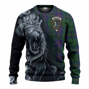 Carmichael Tartan Knitted Sweater Roaring Lion Heritage