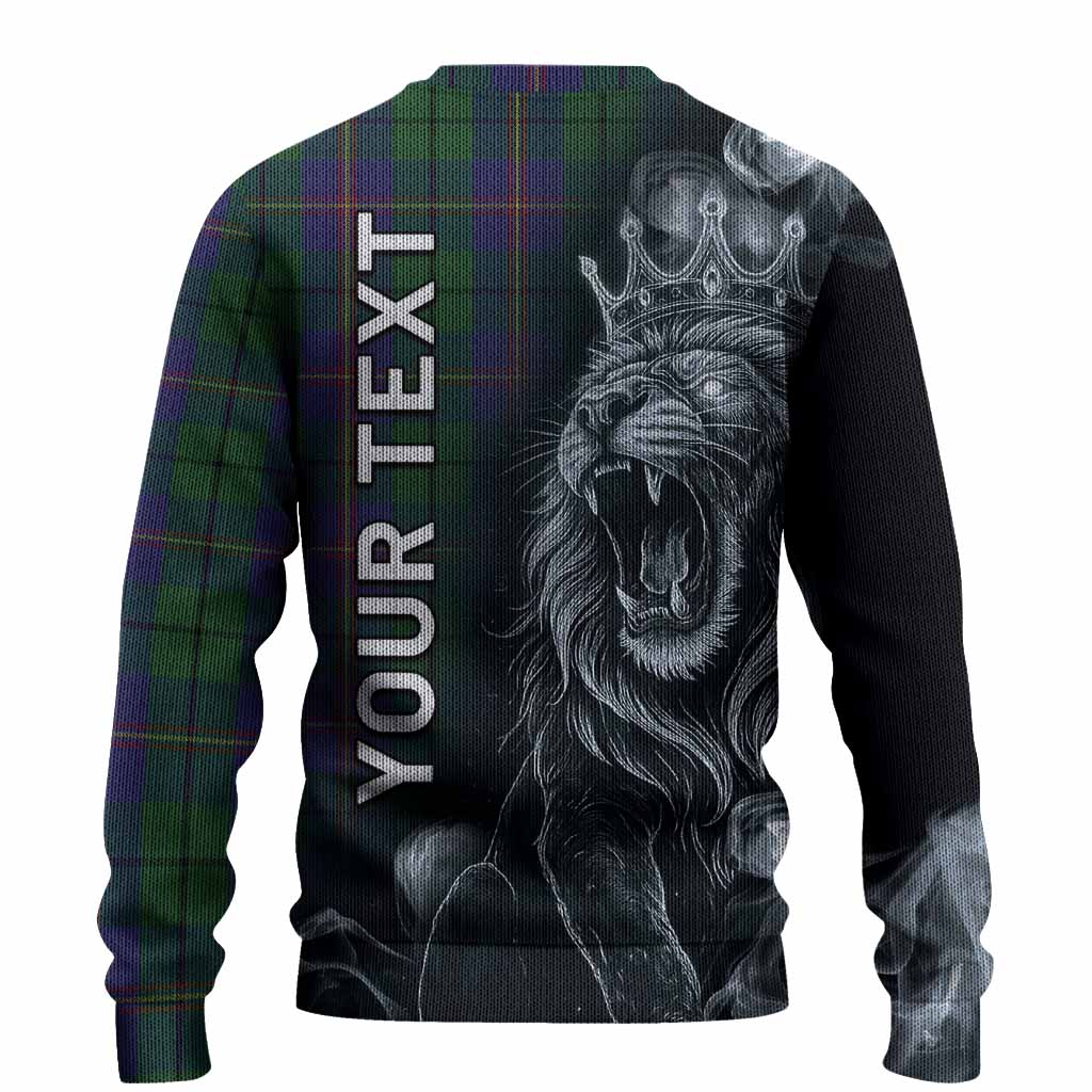 Carmichael Tartan Knitted Sweater Roaring Lion Heritage