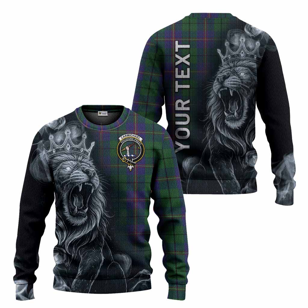Carmichael Tartan Knitted Sweater Roaring Lion Heritage