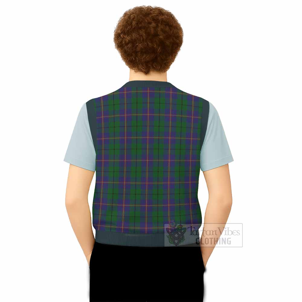Carmichael Tartan Knitted V-Neck Vest - Tartan Vibes Clothing