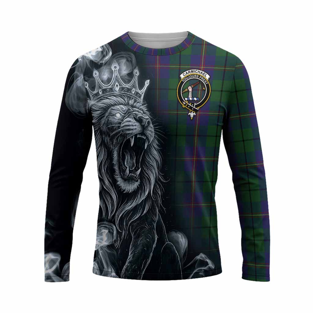 Carmichael Tartan Long Sleeve T-Shirt Roaring Lion Heritage