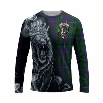 Carmichael Tartan Long Sleeve T-Shirt Roaring Lion Heritage