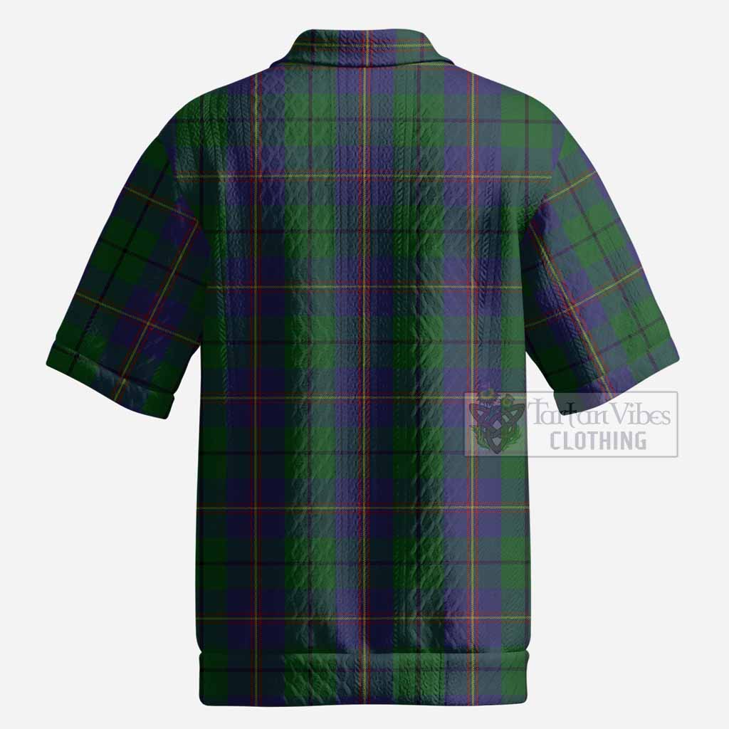 Carmichael Tartan Men’s Polo Sweater Top