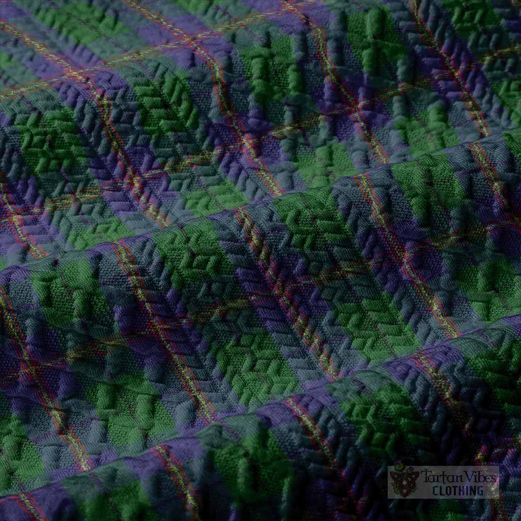 Carmichael Tartan Men’s Polo Sweater Top with Family Crest