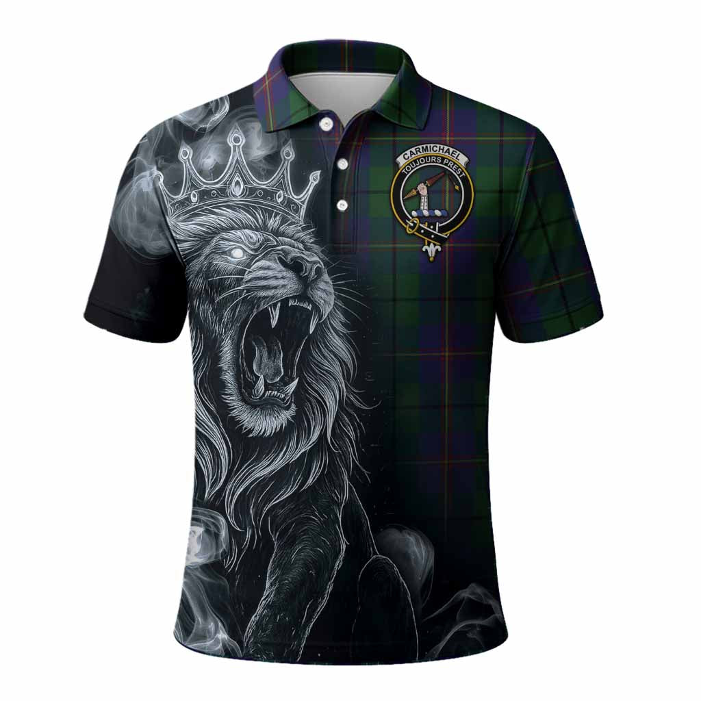Carmichael Tartan Polo Shirt Roaring Lion Heritage
