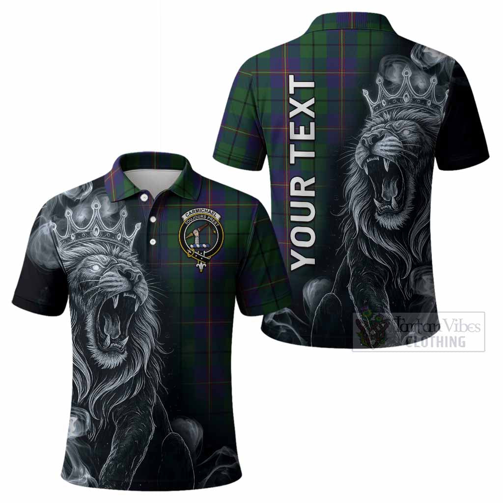 Carmichael Tartan Polo Shirt Roaring Lion Heritage