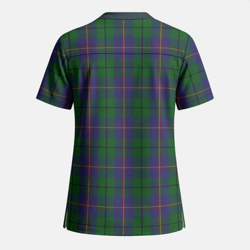 Carmichael Tartan Scrub Top - Tartan Vibes Clothing