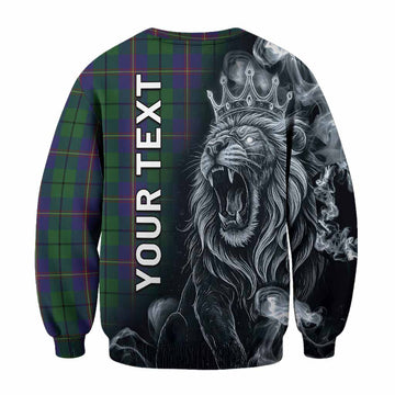 Carmichael Tartan Sweatshirt Roaring Lion Heritage