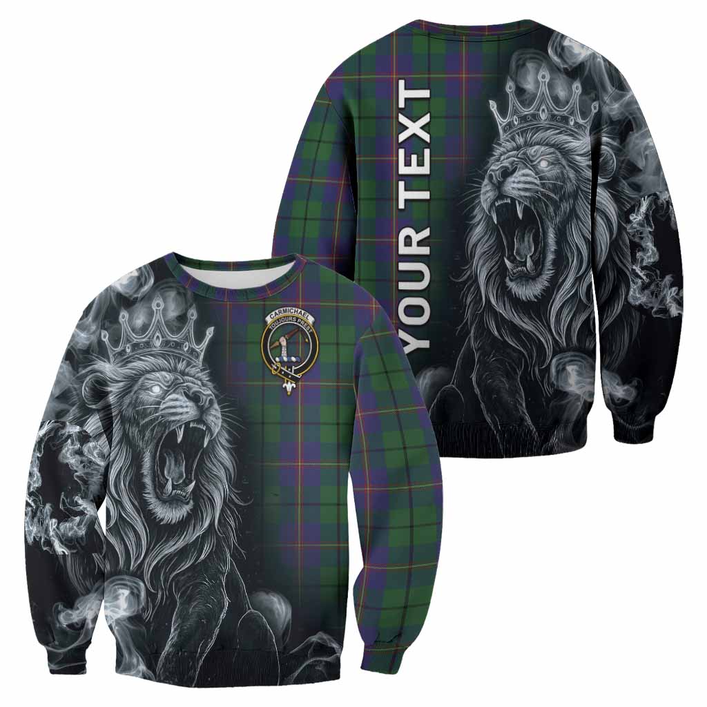 Carmichael Tartan Sweatshirt Roaring Lion Heritage