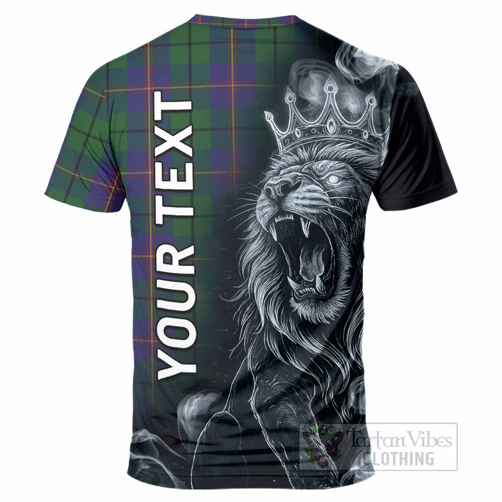Carmichael Tartan T-Shirt Roaring Lion Heritage
