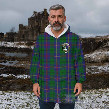 Carmichael Tartan Wearable Blanket with Family Crest - Tartan Vibes Clothing