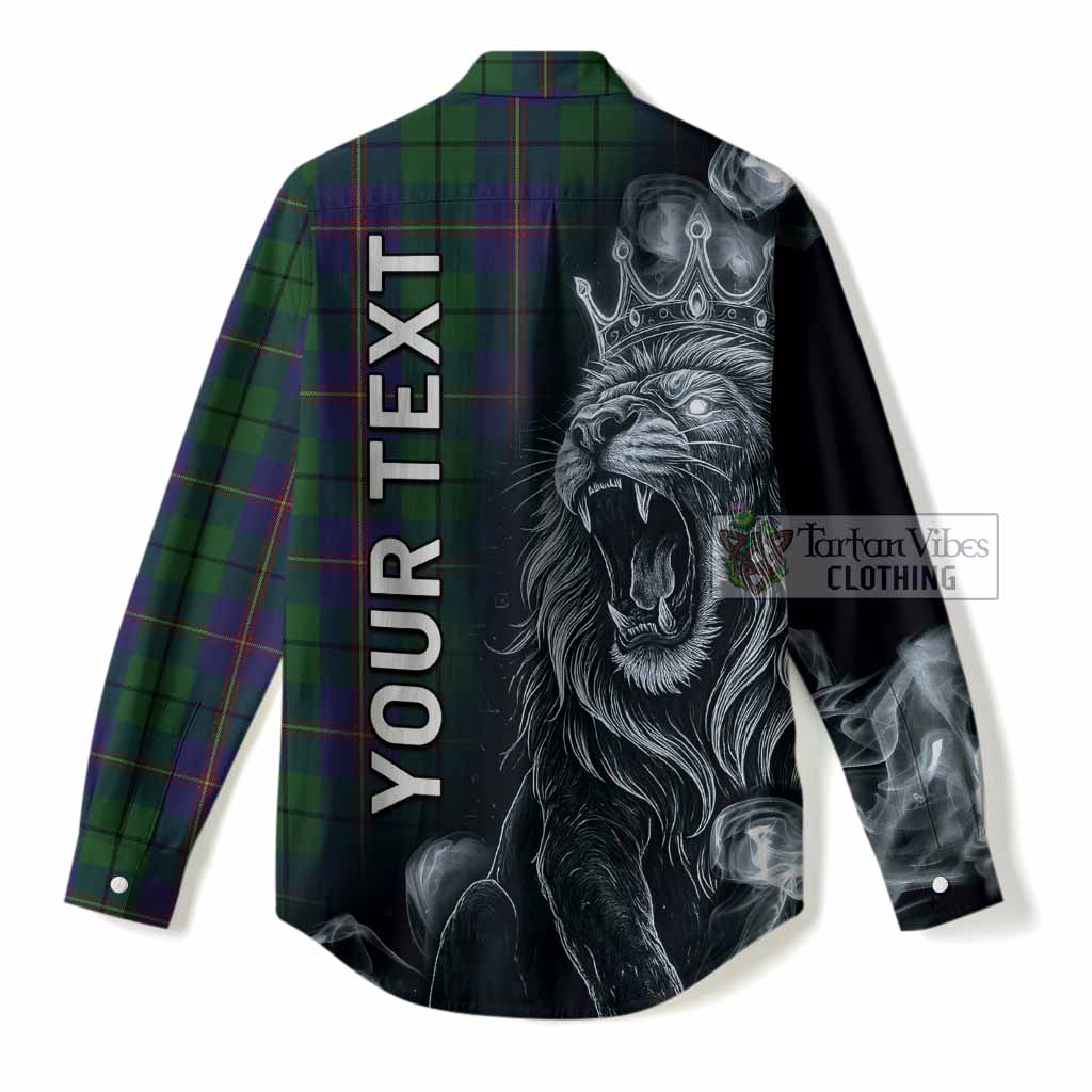 Carmichael Tartan Women Casual Shirt Roaring Lion Heritage