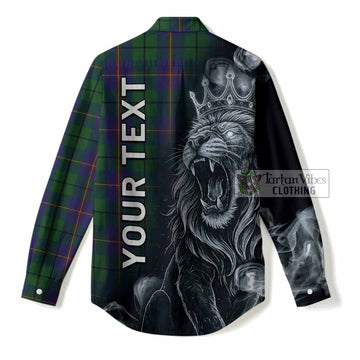 Carmichael Tartan Women Casual Shirt Roaring Lion Heritage