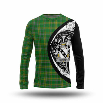 Carmick Irish Clan Long Sleeve T-Shirt Celtic Circle Style Unisex - Tartan Vibes Clothing