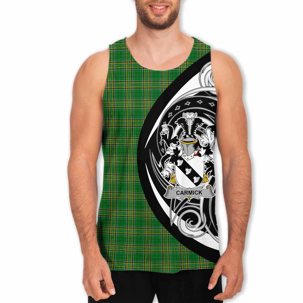 Carmick Irish Clan Men's Tank Top Celtic Circle Style Men - Tartan Vibes Clothing