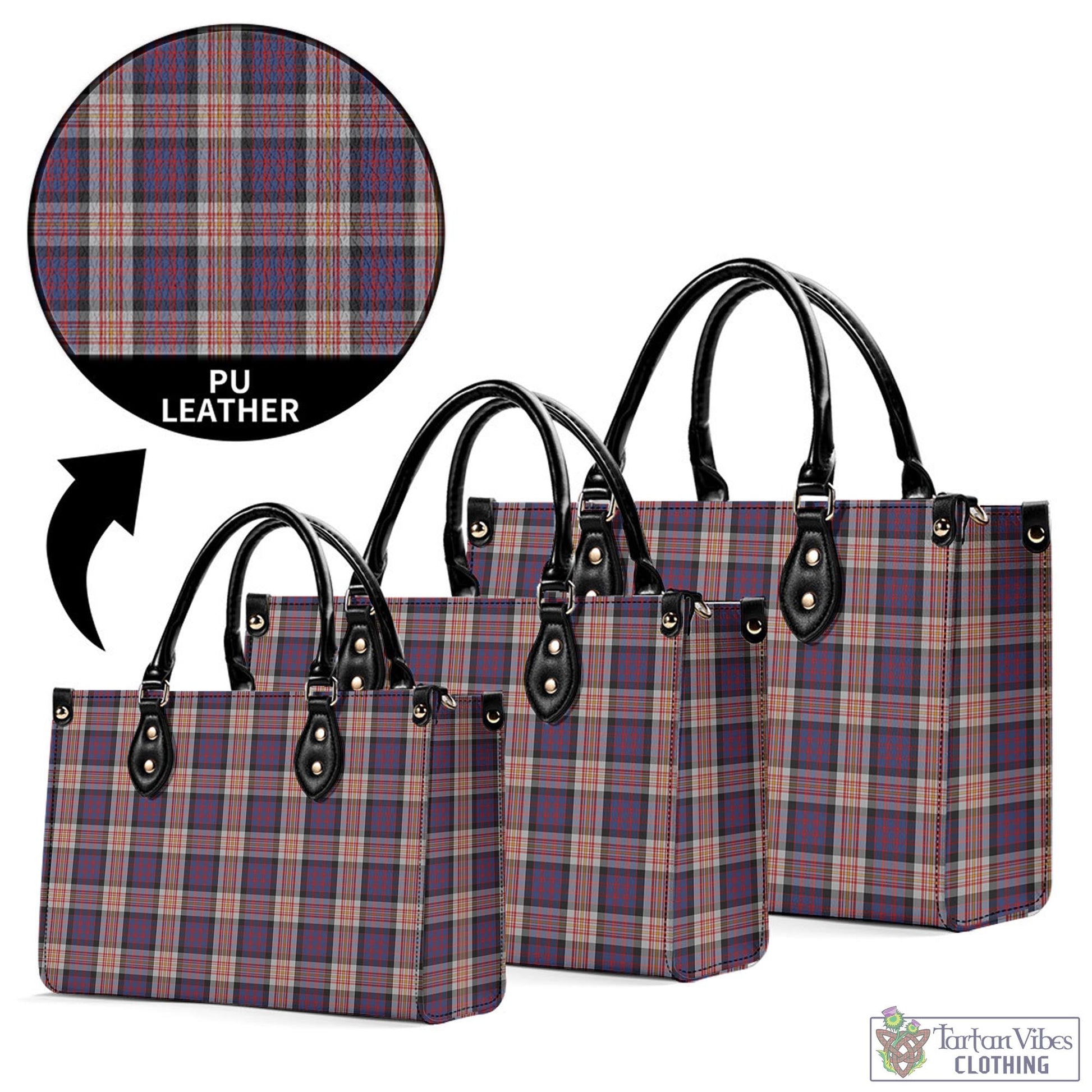 Carnegie Tartan Luxury Leather Handbags - Tartan Vibes Clothing