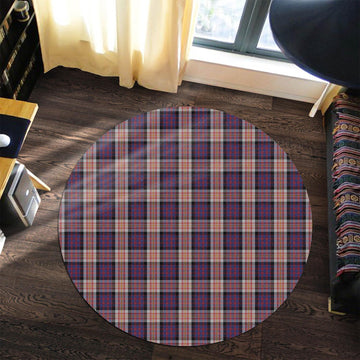 Carnegie Tartan Round Rug Premium Round Rug - Tartan Vibes Clothing