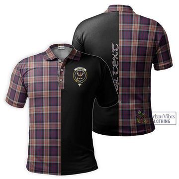 Carnegie Tartan Polo Shirt with Family Crest and Half Of Me Style Kid - Tartan Vibes Clothing