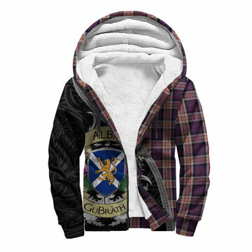 Carnegie Tartan Family Crest Sherpa Hoodie Lion Rampant Royal Thistle Shield Celtic Inspired Unisex S - Tartan Vibes Clothing