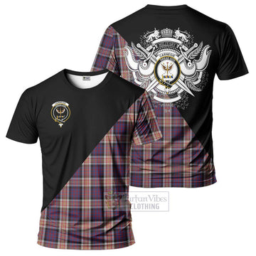 Carnegie Tartan T-Shirt with Family Crest and Military Logo Style Kid's Shirt - Tartan Vibes Clothing