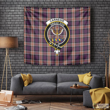 Carnegie Tartan Tapestry Wall Hanging and Home Decor for Room with Family Crest Tapestry - Tartan Vibes Clothing