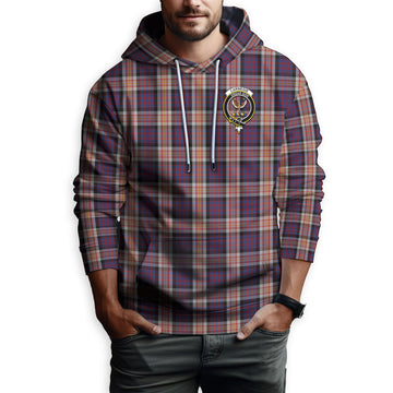 Carnegie Tartan Hoodie with Family Crest Zip Hoodie - Tartan Vibes Clothing
