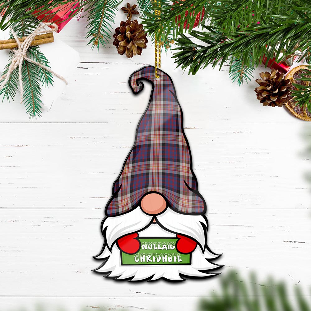 Carnegie Gnome Christmas Ornament with His Tartan Christmas Hat - Tartan Vibes Clothing
