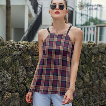 Carnegie Tartan Loose Halter Neck Camisole Women - Tartan Vibes Clothing