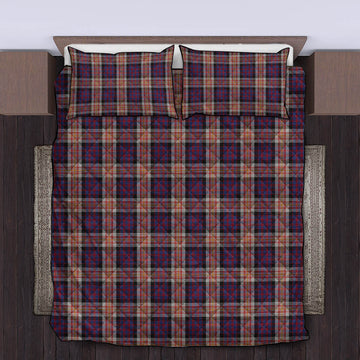 Carnegie Tartan Quilt Bed Set King - Tartan Vibes Clothing