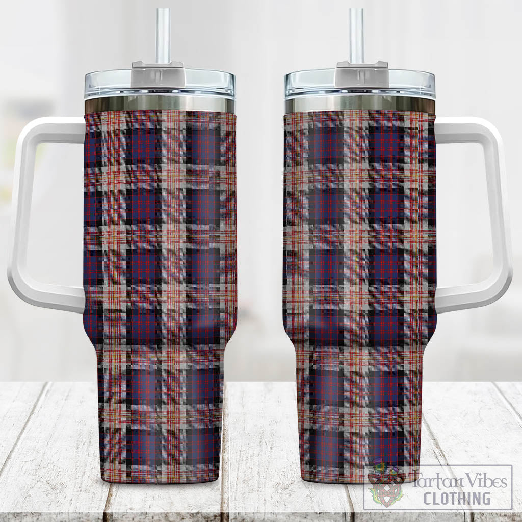 Carnegie Tartan Tumbler with Handle One Size 40 OZ - Tartan Vibes Clothing