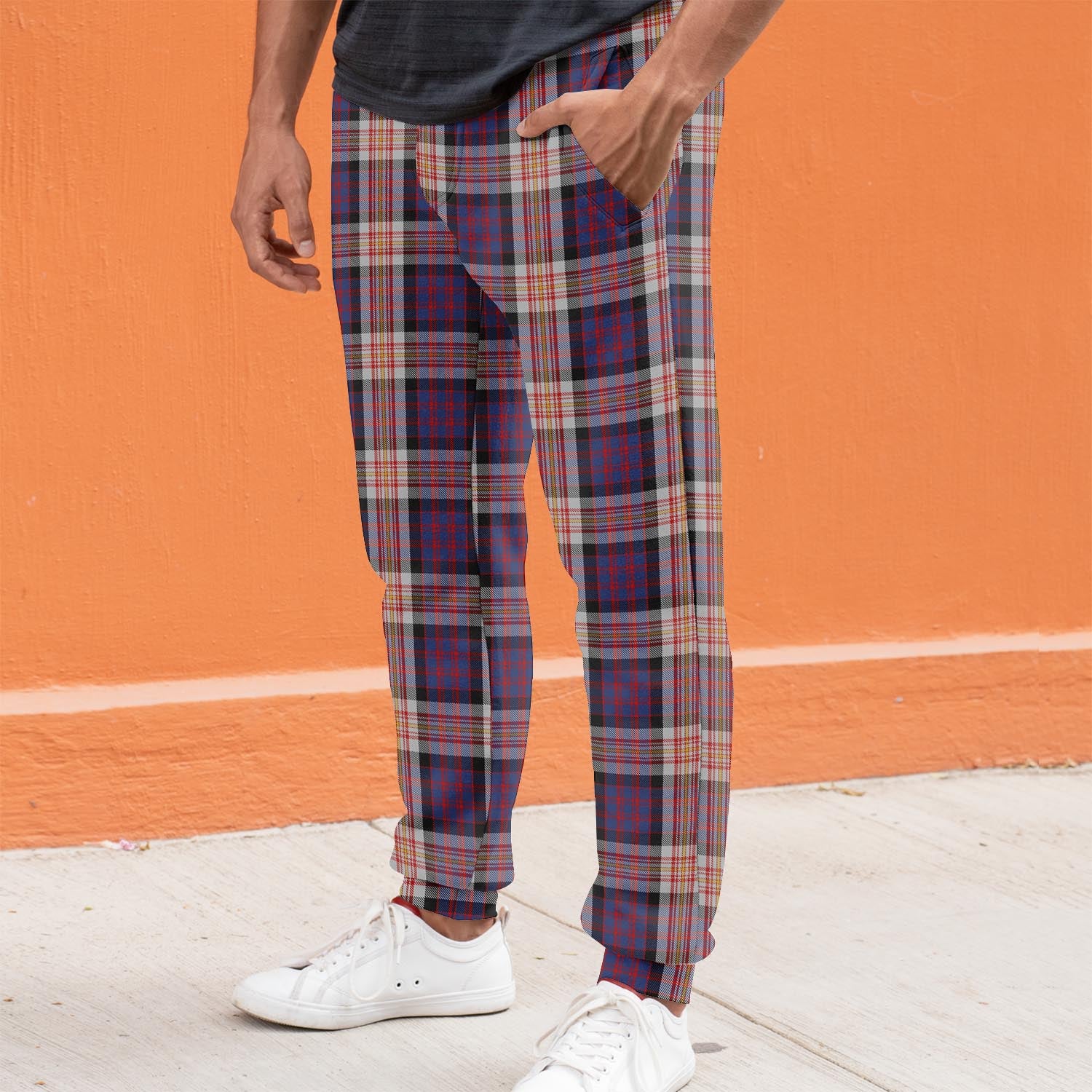 Carnegie Tartan Joggers Pants S - Tartan Vibes Clothing