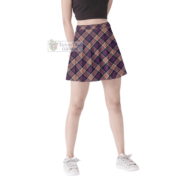 Carnegie Tartan Women's Plated Mini Skirt