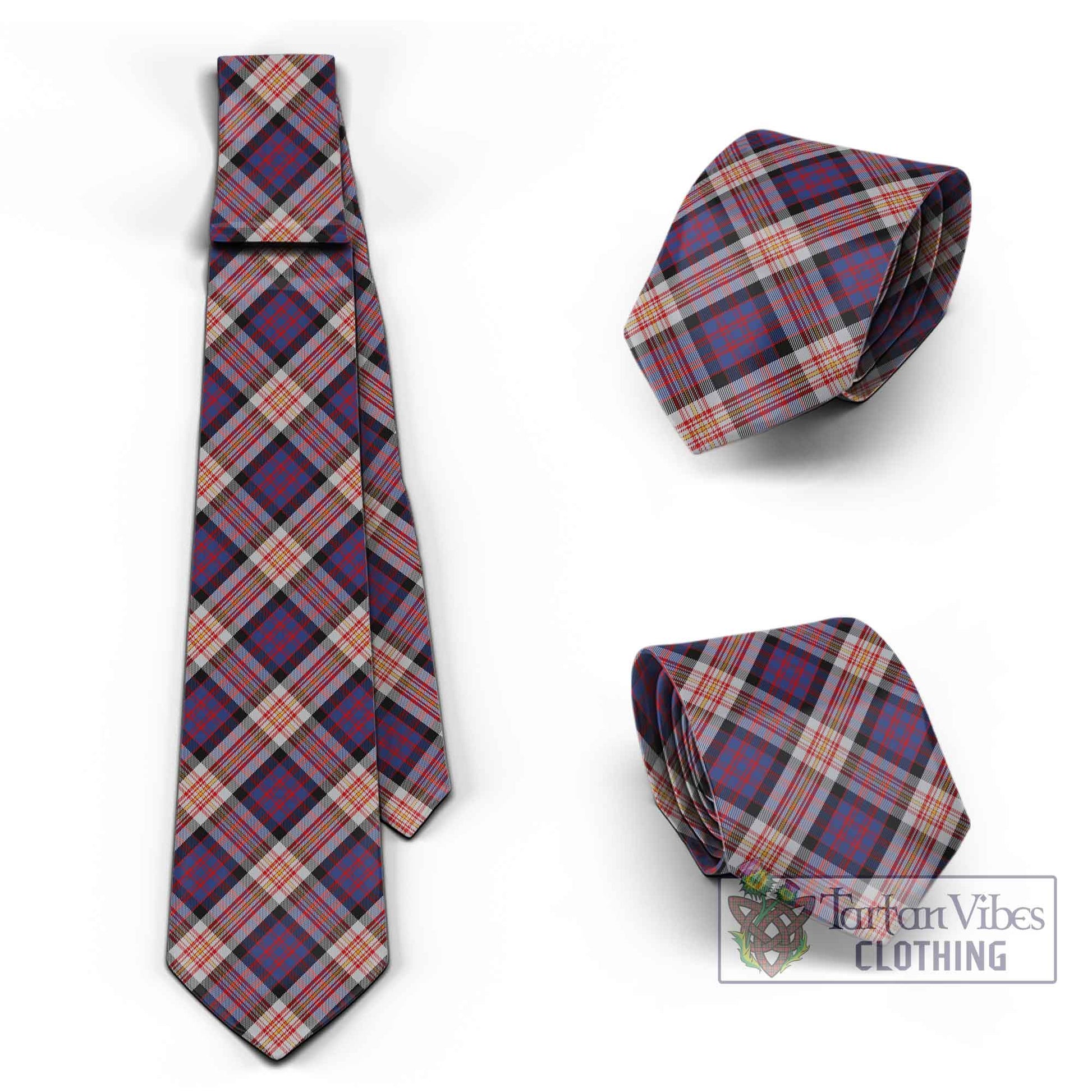 Carnegie Tartan Classic Necktie Cross Style Necktie One Size - Tartan Vibes Clothing