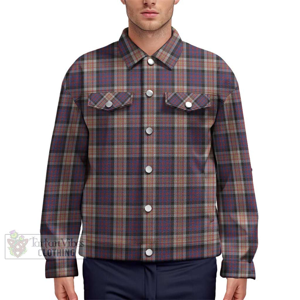 Carnegie Tartan Unisex Lapel Cotton Jacket Unisex - Tartan Vibes Clothing
