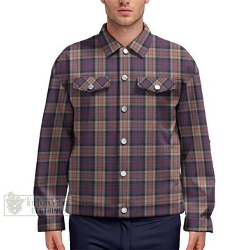 Carnegie Tartan Unisex Lapel Cotton Jacket Unisex - Tartan Vibes Clothing