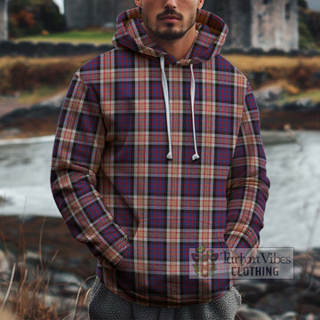 Carnegie Tartan Cotton Hoodie Zip Hoodie - Tartan Vibes Clothing