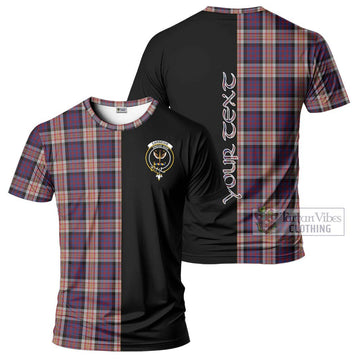 Carnegie Tartan T-Shirt with Family Crest and Half Of Me Style Kid's Shirt - Tartan Vibes Clothing