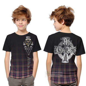 Carnegie Tartan Kid T-Shirt Featuring Alba Gu Brath Family Crest Celtic Inspired Youth XL Size14 - Tartan Vibes Clothing
