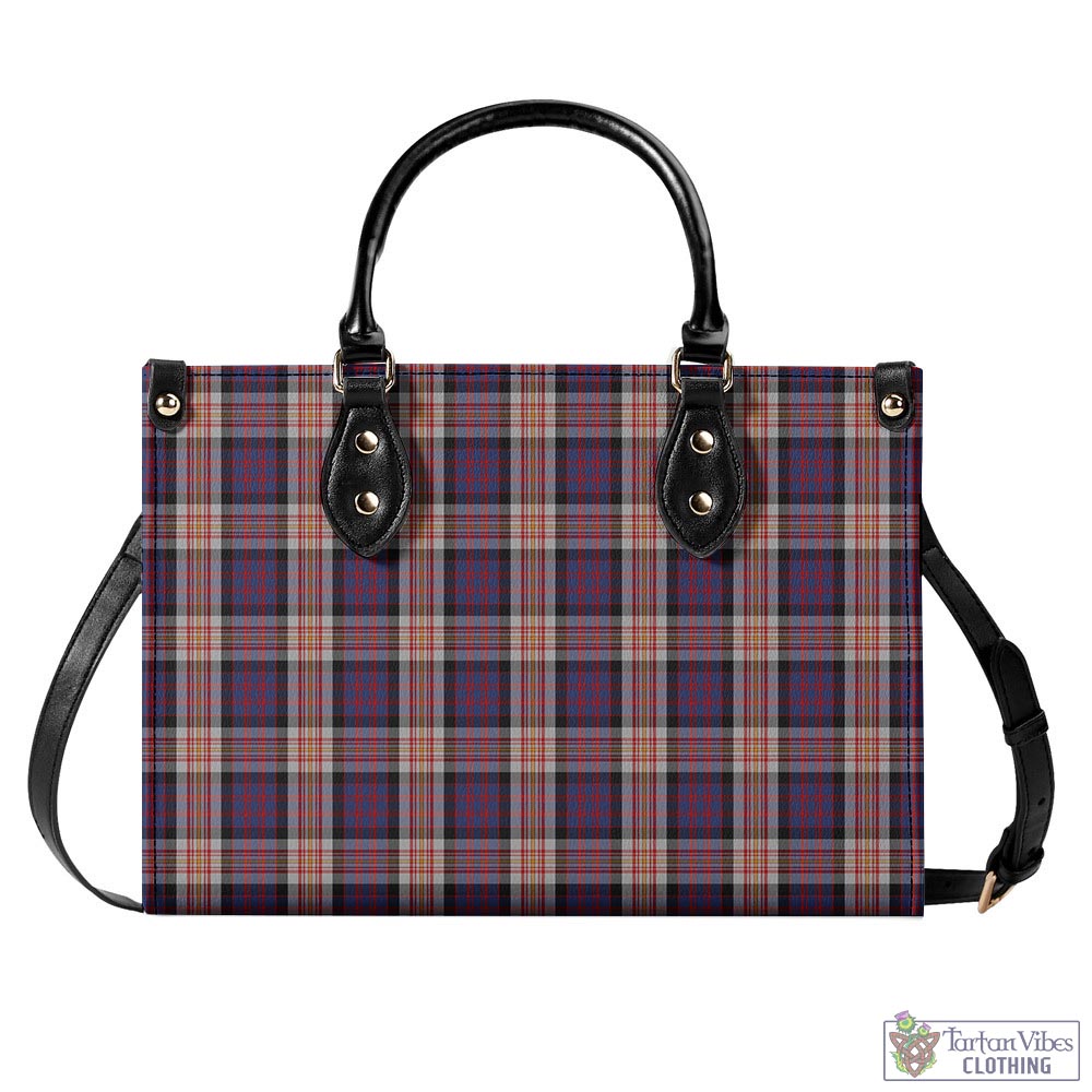 Carnegie Tartan Luxury Leather Handbags L - Tartan Vibes Clothing