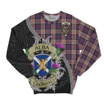 Carnegie Tartan Family Crest Sweatshirt Lion Rampant Royal Thistle Shield Celtic Inspired Unisex - Tartan Vibes Clothing