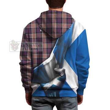 Carnegie Tartan Hoodie with Family Crest Scotland Patriotic Style - Tartan Vibes Clothing