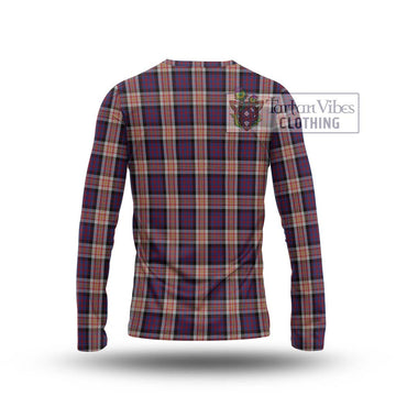 Carnegie Tartan Long Sleeve T-Shirt with Family Crest DNA In Me Style - Tartan Vibes Clothing