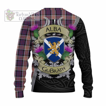 Carnegie Tartan Family Crest Knitted Sweater Lion Rampant Royal Thistle Shield Celtic Inspired - Tartan Vibes Clothing