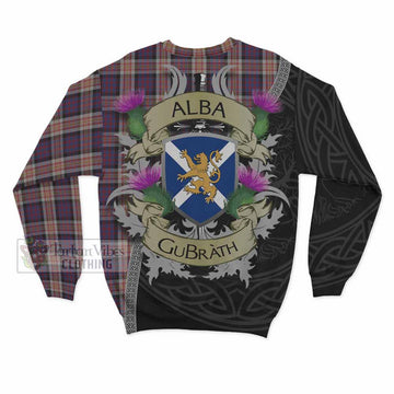 Carnegie Tartan Family Crest Sweatshirt Lion Rampant Royal Thistle Shield Celtic Inspired - Tartan Vibes Clothing