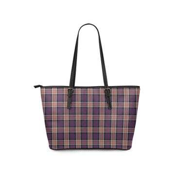 Carnegie Tartan Leather Tote Bag - Tartan Vibes Clothing