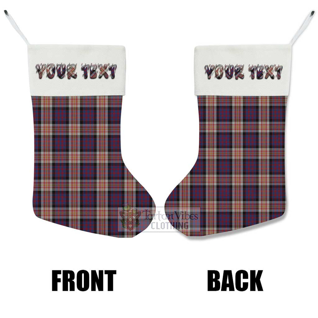 Carnegie Tartan Christmas Stocking with Personalized Text - Tartan Vibes Clothing