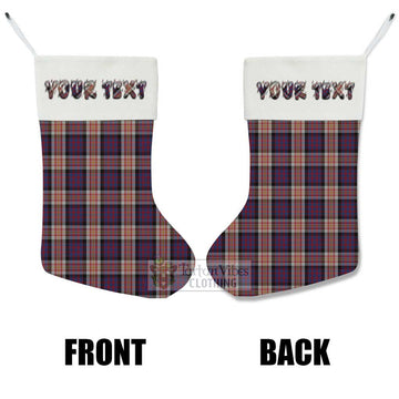 Carnegie Tartan Christmas Stocking with Personalized Text - Tartan Vibes Clothing