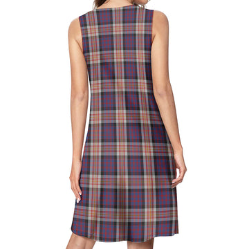 Carnegie Tartan Womens Casual Dresses - Tartanvibesclothing