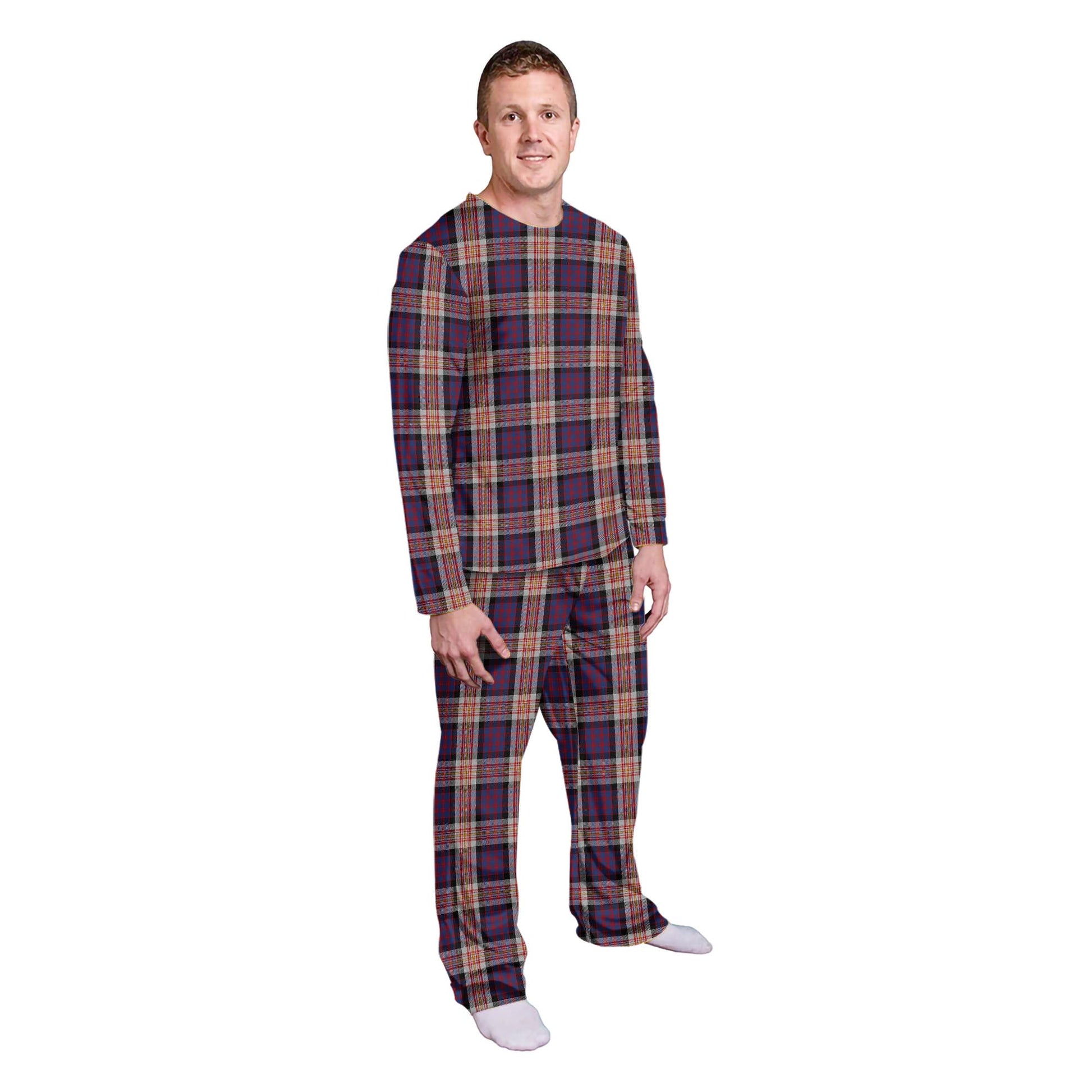 Carnegie Tartan Pajamas Family Set - Tartan Vibes Clothing