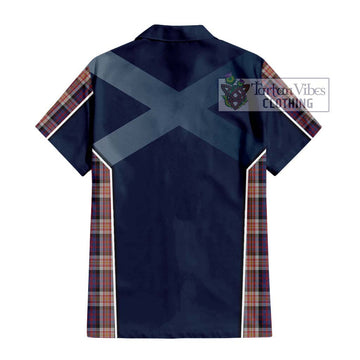 Carnegie Tartan Hawaiian Shirt with Family Crest and Lion Rampant Vibes Sport Style - Tartan Vibes Clothing